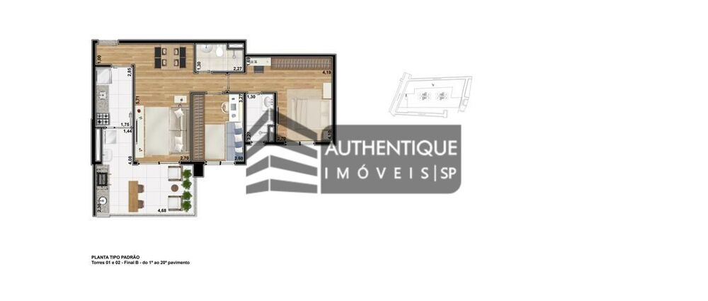 Apartamento, 2 quartos, 76 m² - Foto 26