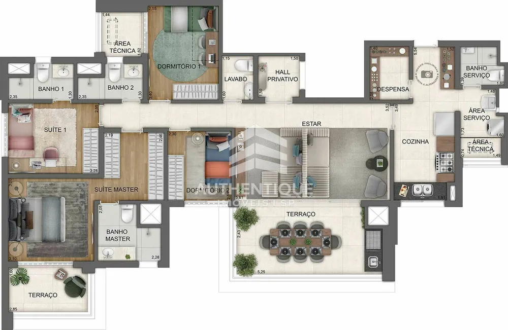 Apartamento, 4 quartos, 185 m² - Foto 20