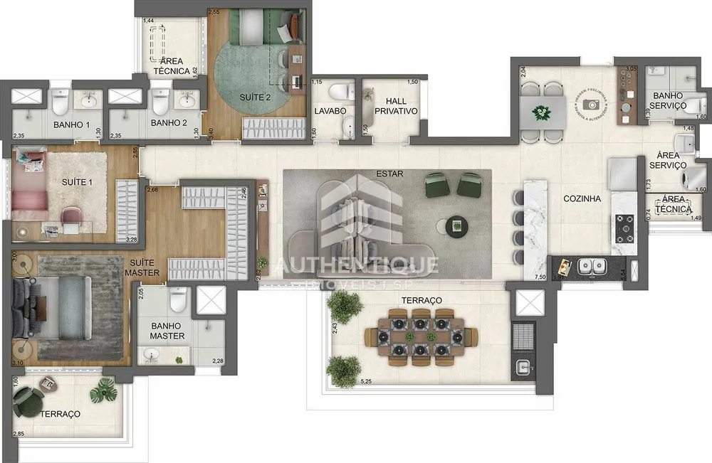 Apartamento, 4 quartos, 185 m² - Foto 18