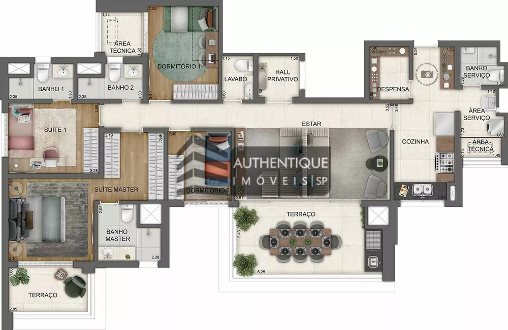 Apartamento, 4 quartos, 185 m² - Foto 5