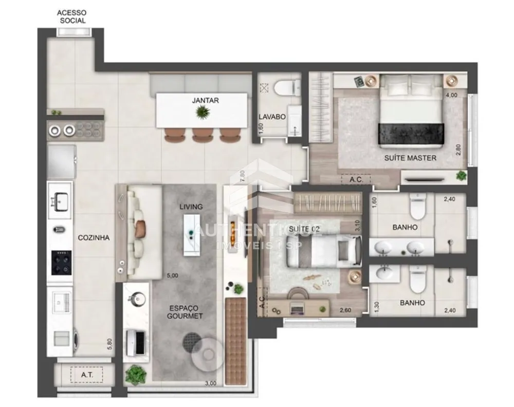 Cobertura, 3 quartos, 352 m² - Foto 7