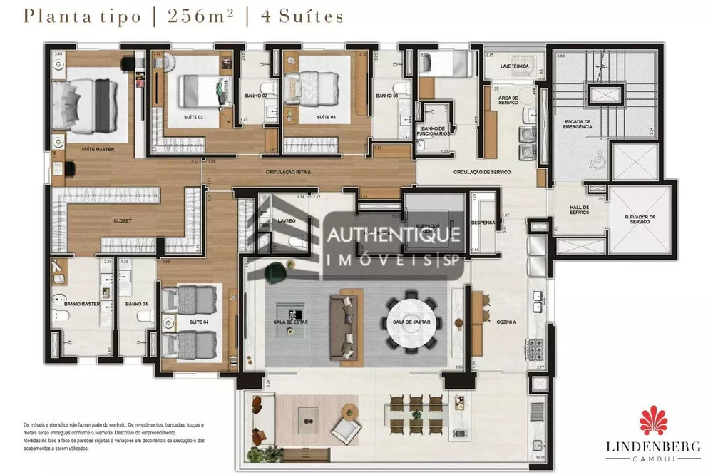 Apartamento, 4 quartos, 317 m² - Foto 7