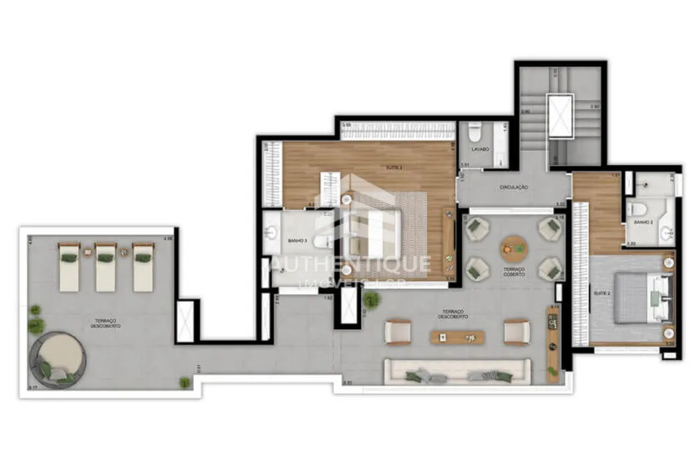 Cobertura, 3 quartos, 201 m² - Foto 12
