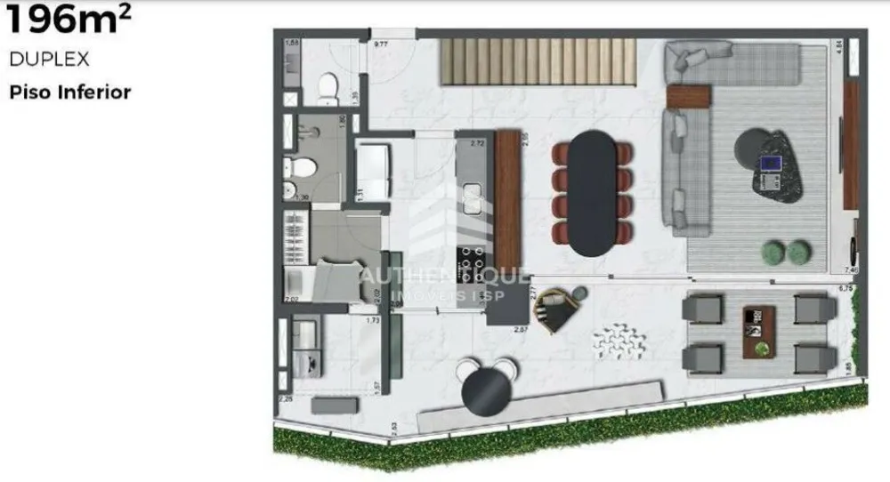 Cobertura, 3 quartos, 196 m² - Foto 18