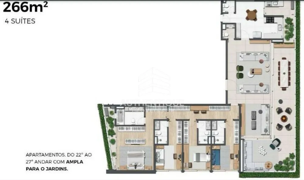 Cobertura, 3 quartos, 196 m² - Foto 20