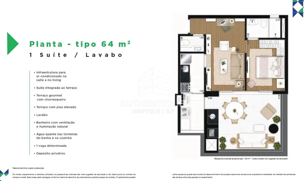 Cobertura, 2 quartos, 172 m² - Foto 10