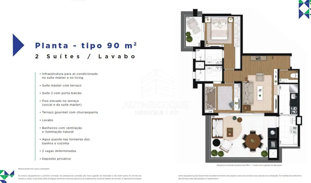 Cobertura, 2 quartos, 172 m² - Foto 12