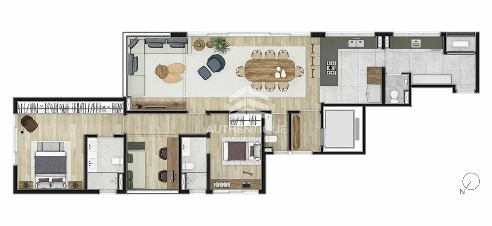 Apartamento, 4 quartos, 371 m² - Foto 3