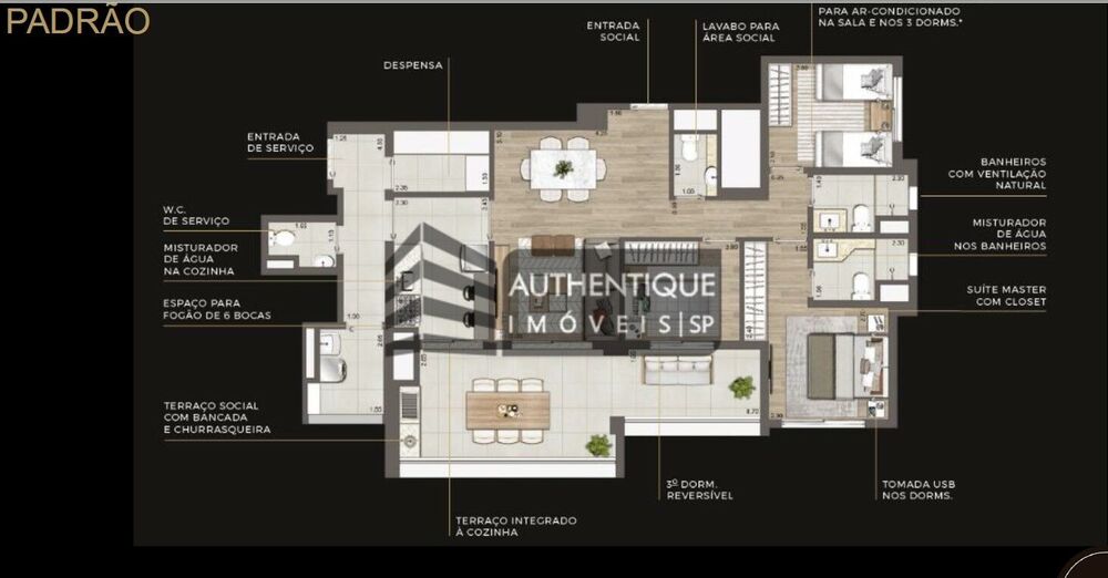 Apartamento, 3 quartos, 147 m² - Foto 22