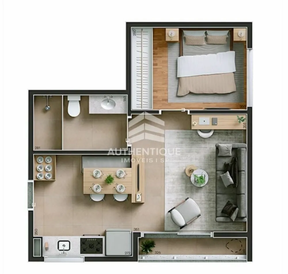 Apartamento, 1 quarto, 25 m² - Foto 19
