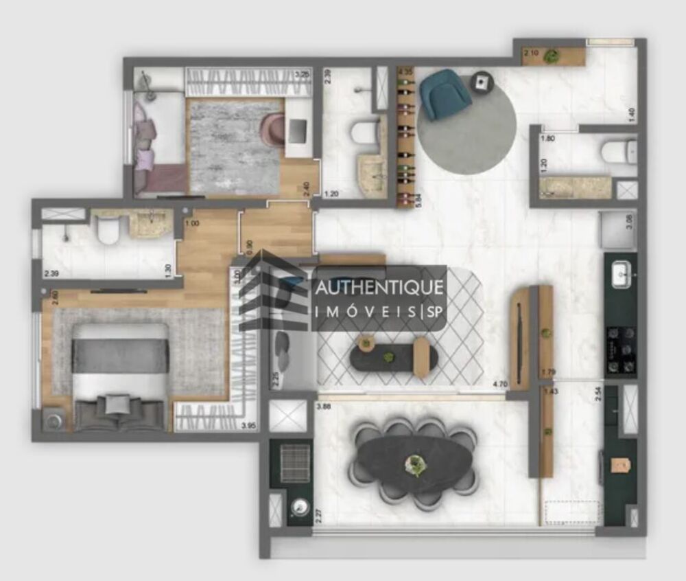 Apartamento, 3 quartos, 120 m² - Foto 11