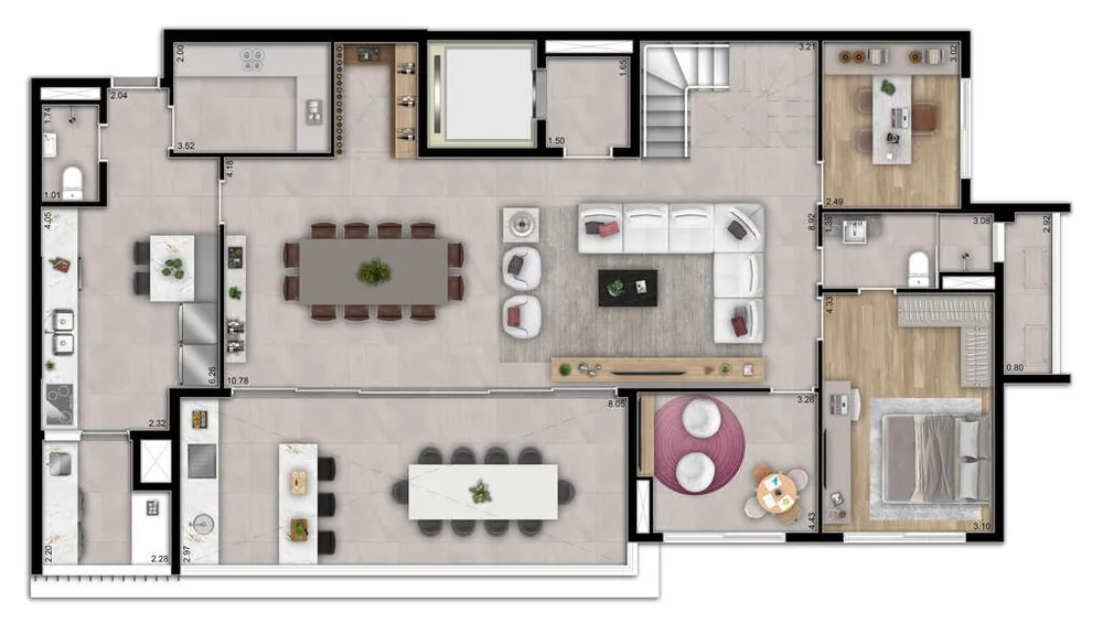 Apartamento, 4 quartos, 187 m² - Foto 11