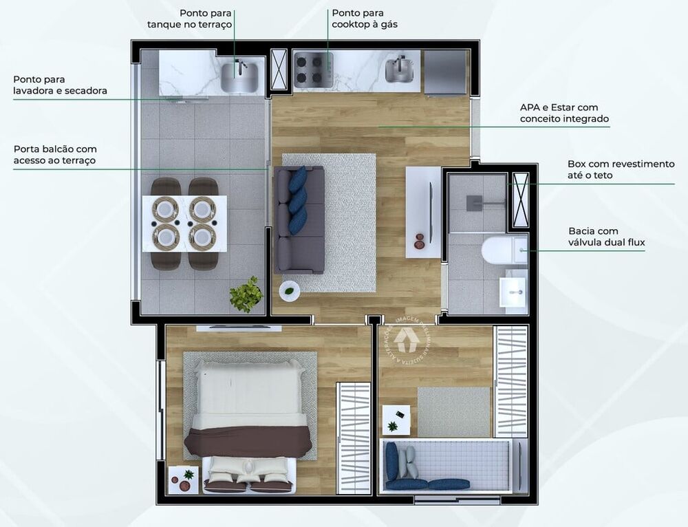 Cobertura à venda com 1 quarto, 67m² - Foto 7
