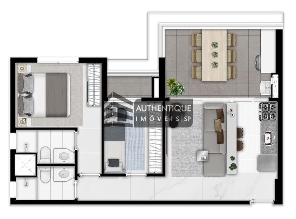 Apartamento, 2 quartos, 59 m² - Foto 37