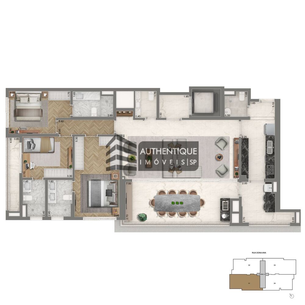Apartamento, 4 quartos, 139 m² - Foto 36