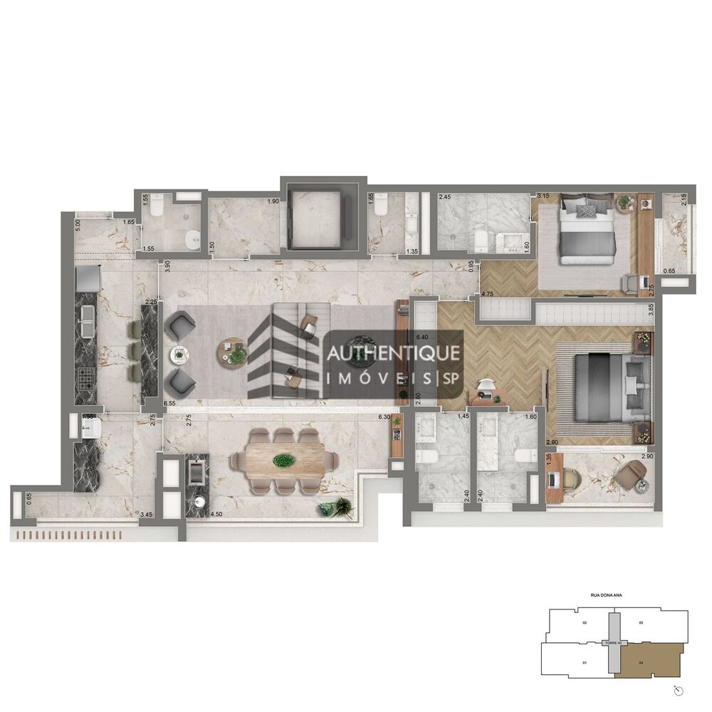Apartamento, 4 quartos, 139 m² - Foto 14