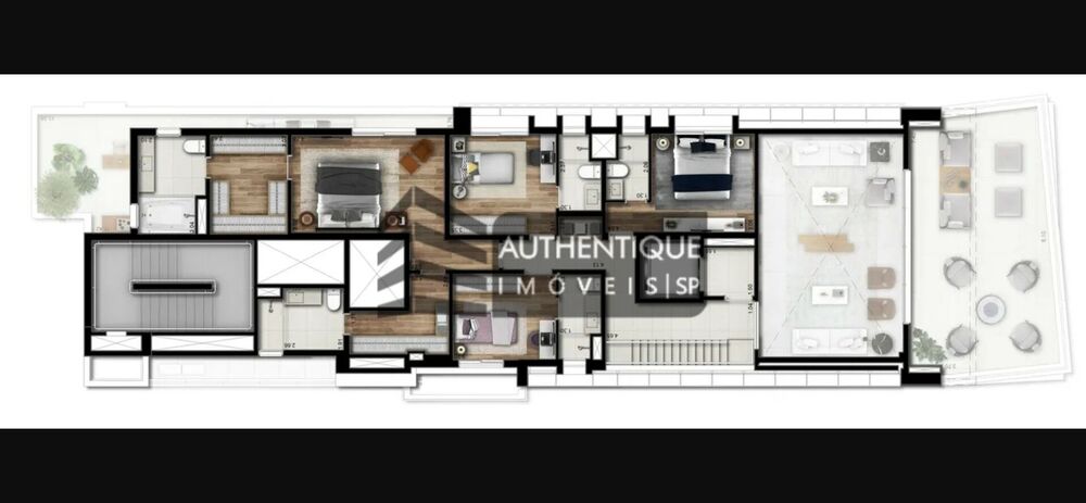 Apartamento, 4 quartos, 246 m² - Foto 3