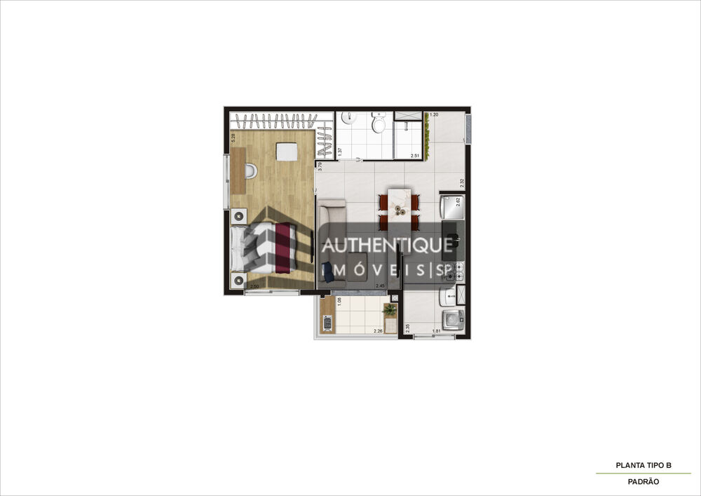 Apartamento, 2 quartos, 55 m² - Foto 21