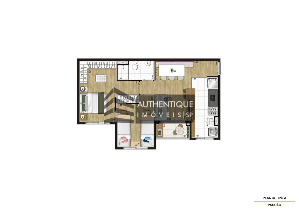 Apartamento, 2 quartos, 55 m² - Foto 24