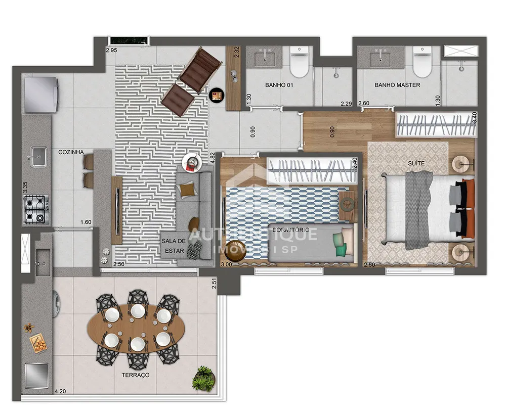 Apartamento, 2 quartos, 115 m² - Foto 9
