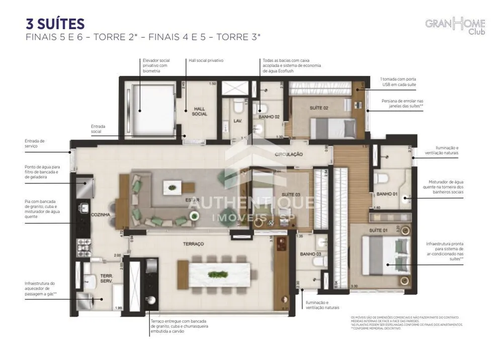 Apartamento, 3 quartos, 121 m² - Foto 10
