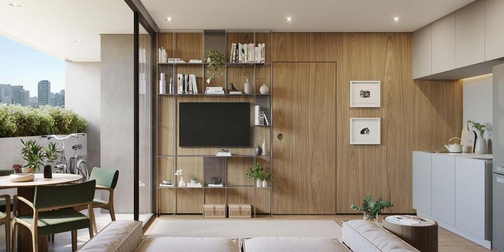 Apartamento à venda com 1 quarto, 39m² - Foto 1