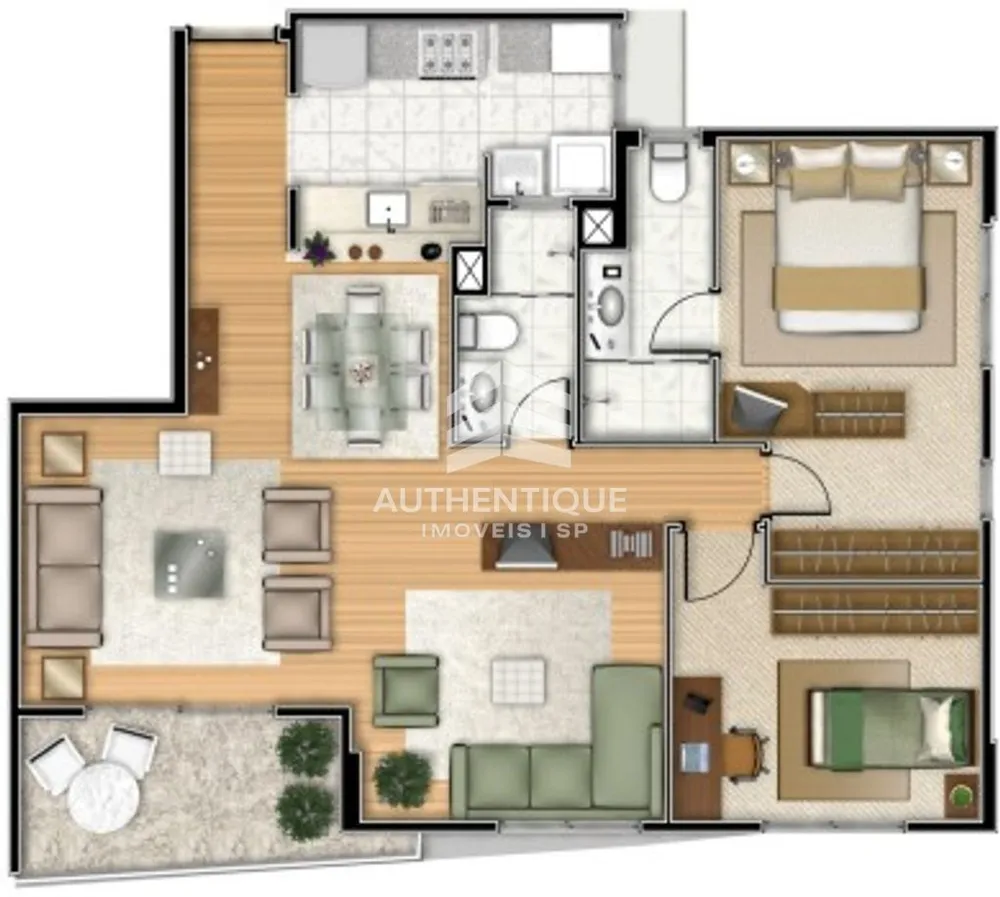 Apartamento, 2 quartos, 84 m² - Foto 11