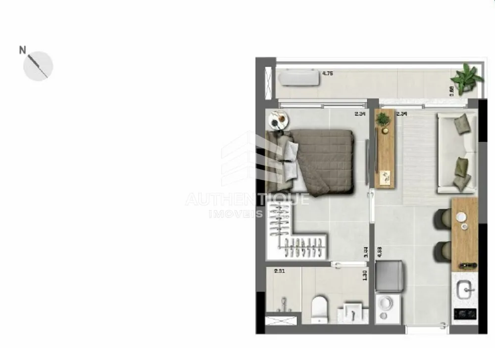 Apartamento, 2 quartos, 82 m² - Foto 4