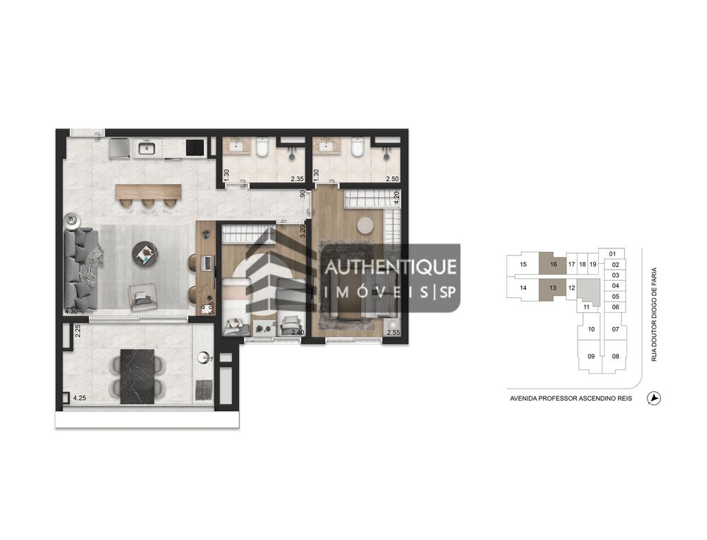 Apartamento, 2 quartos, 68 m² - Foto 25