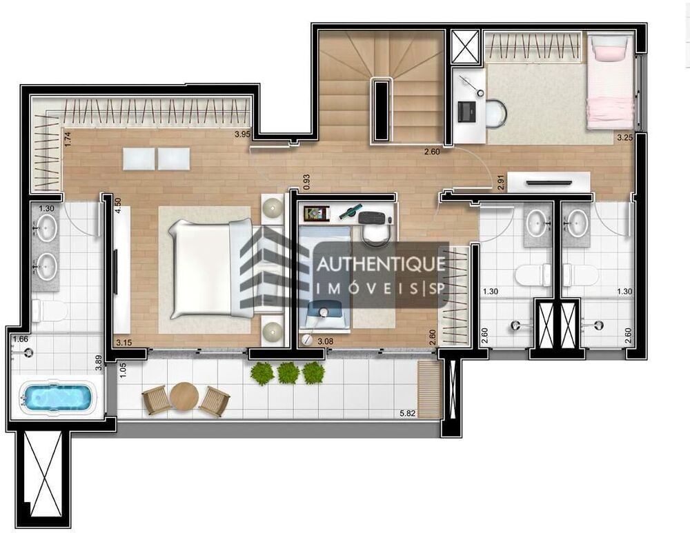 Apartamento, 2 quartos, 95 m² - Foto 5