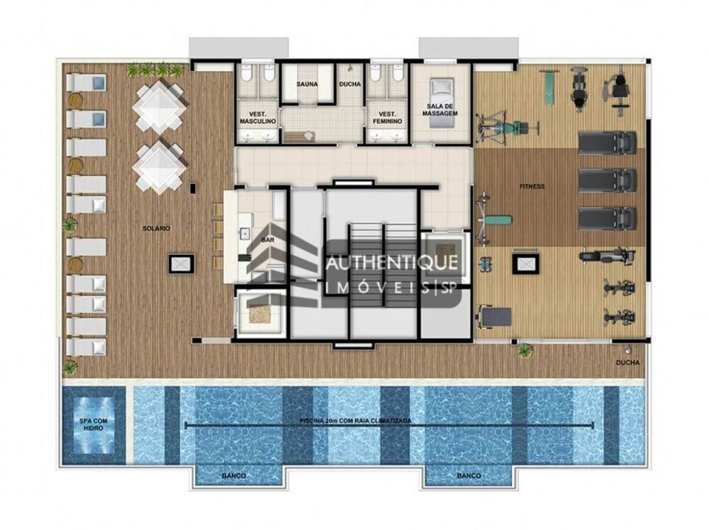 Apartamento, 1 quarto, 59 m² - Foto 35