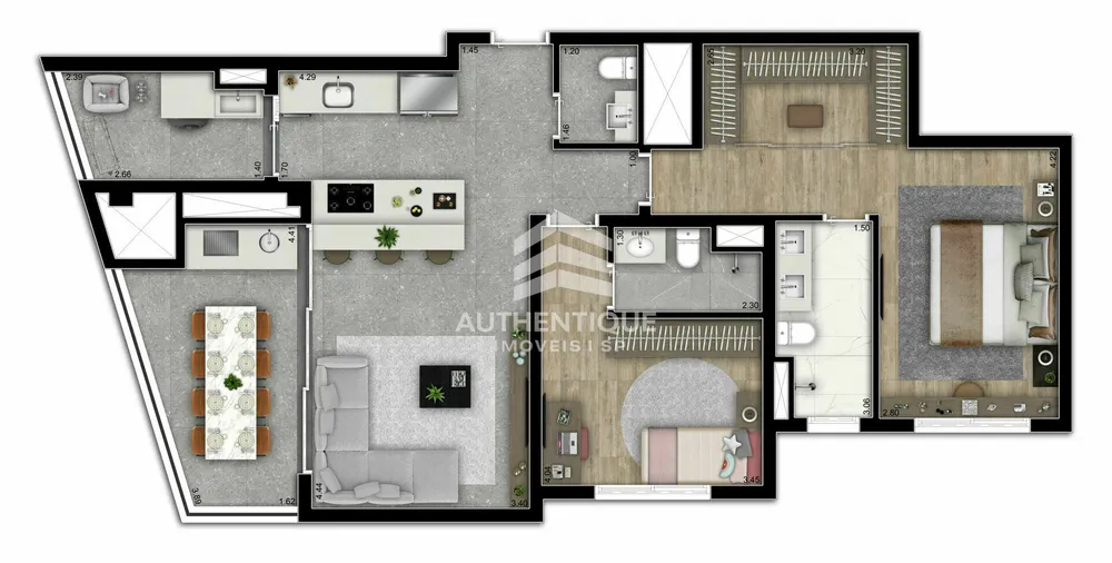Apartamento, 3 quartos, 92 m² - Foto 5