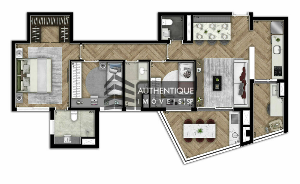 Apartamento, 3 quartos, 92 m² - Foto 19
