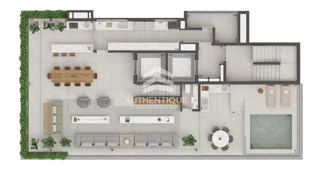 Cobertura, 4 quartos, 319 m² - Foto 7