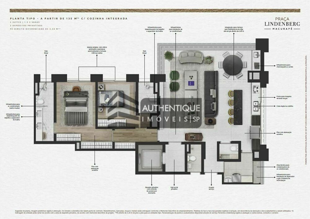 Apartamento, 2 quartos, 195 m² - Foto 12