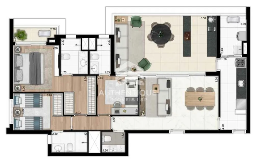 Apartamento, 4 quartos, 160 m² - Foto 8
