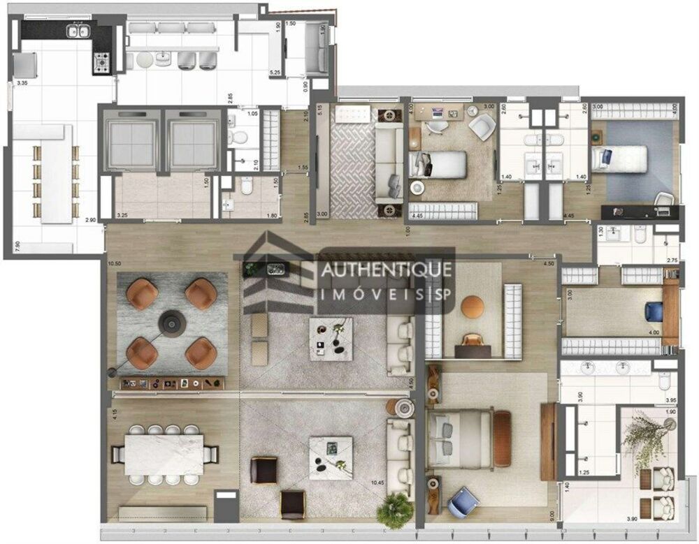 Apartamento, 4 quartos, 275 m² - Foto 16