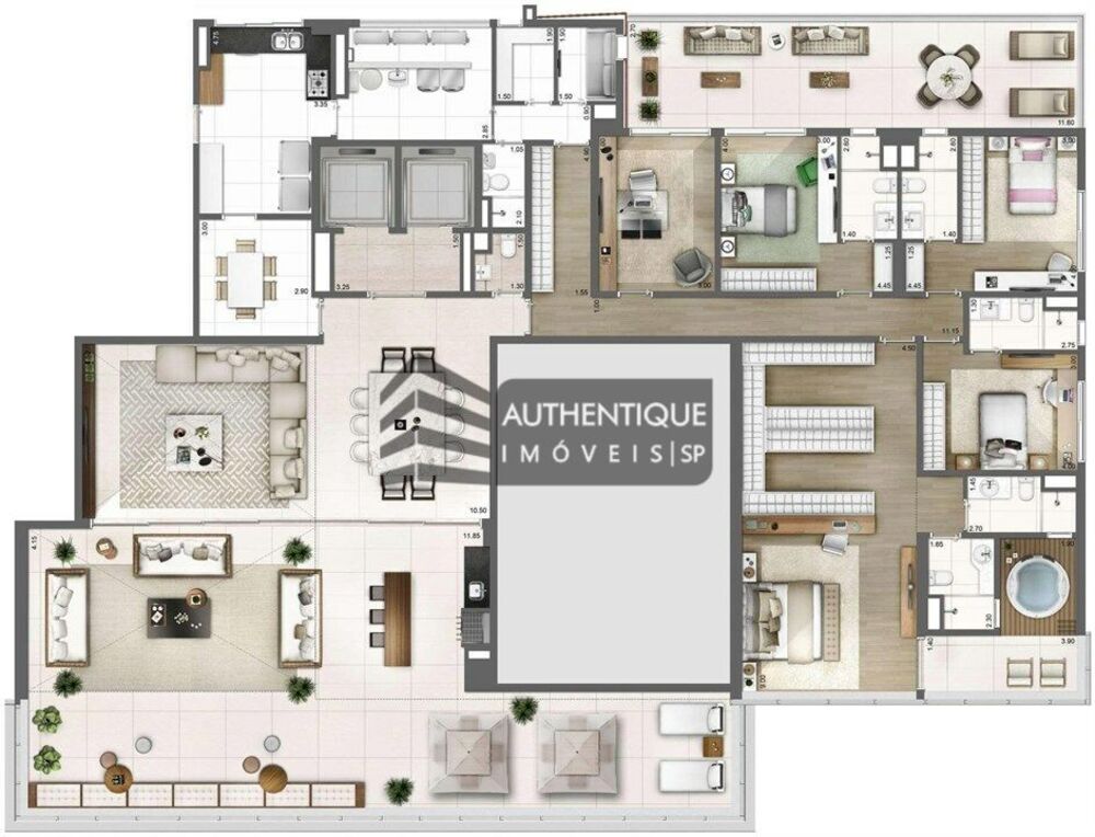 Apartamento, 4 quartos, 275 m² - Foto 5