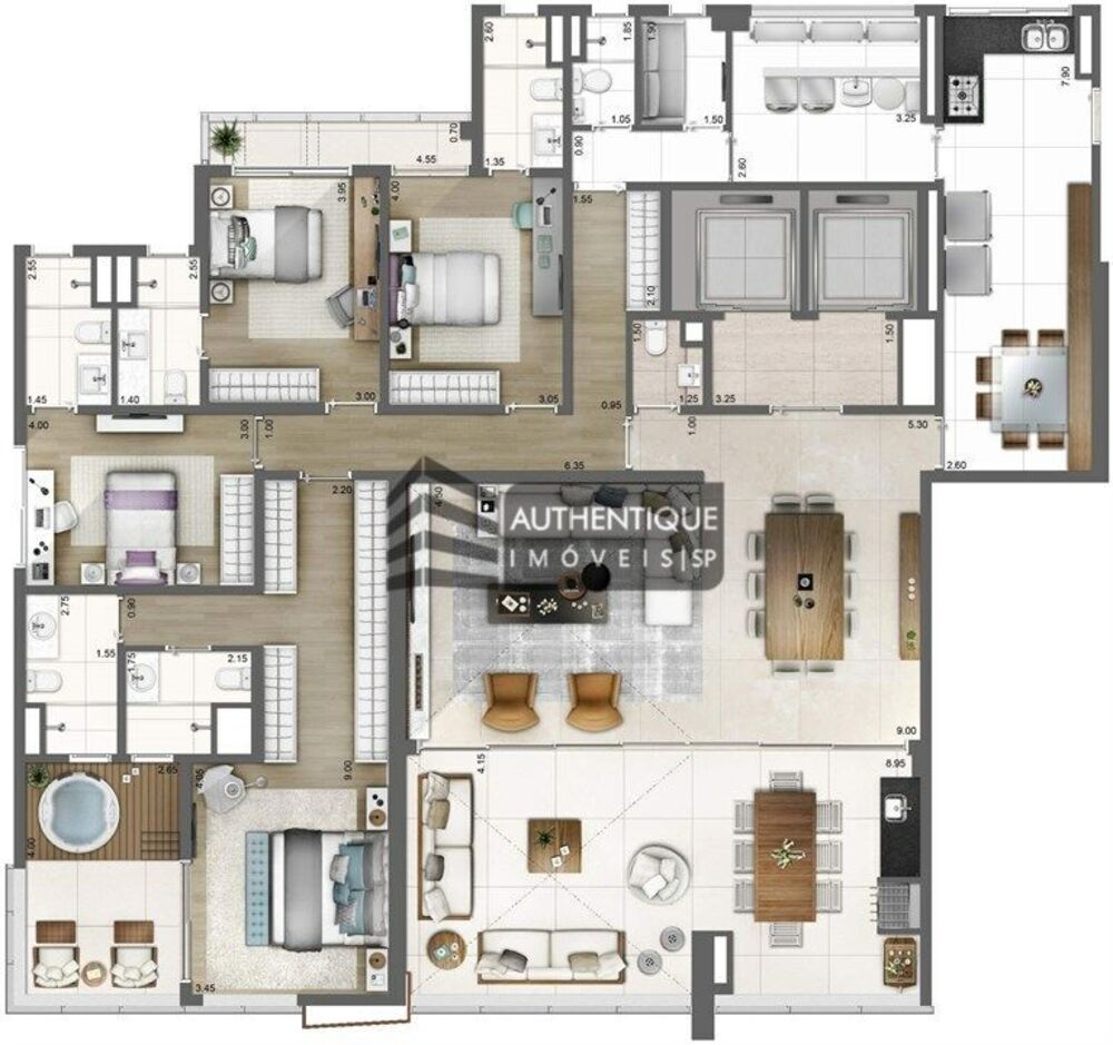 Apartamento, 4 quartos, 275 m² - Foto 17