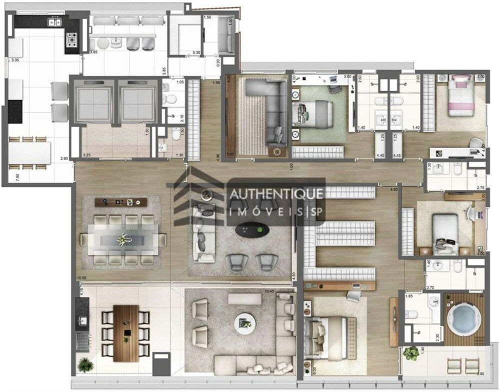 Apartamento, 4 quartos, 275 m² - Foto 24