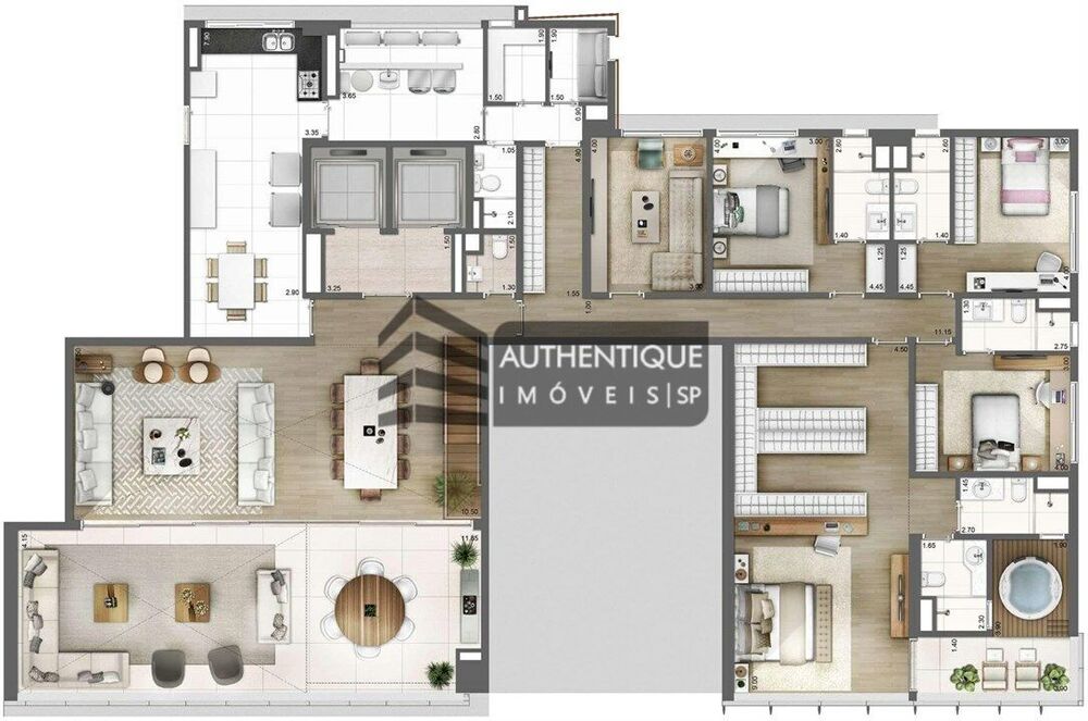 Apartamento, 4 quartos, 275 m² - Foto 7