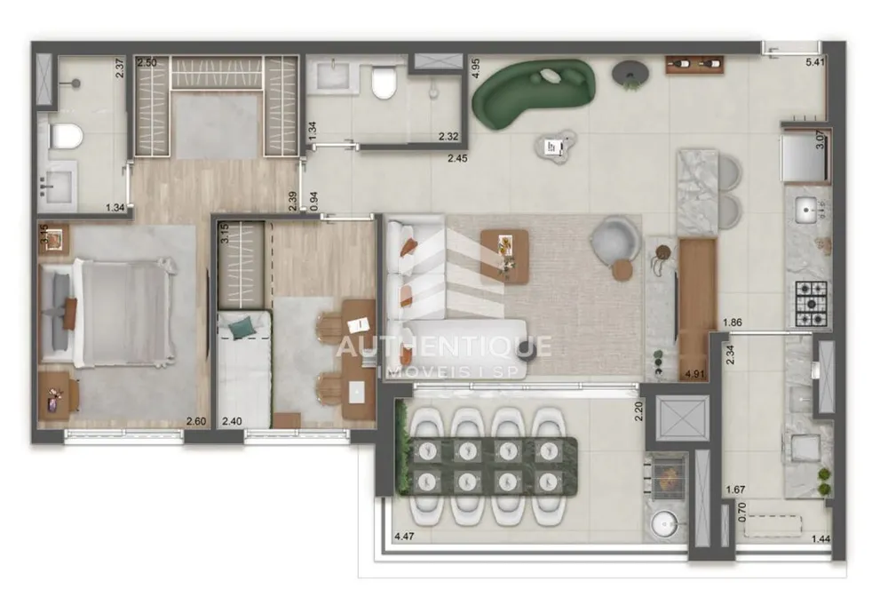 Apartamento, 2 quartos, 65 m² - Foto 19