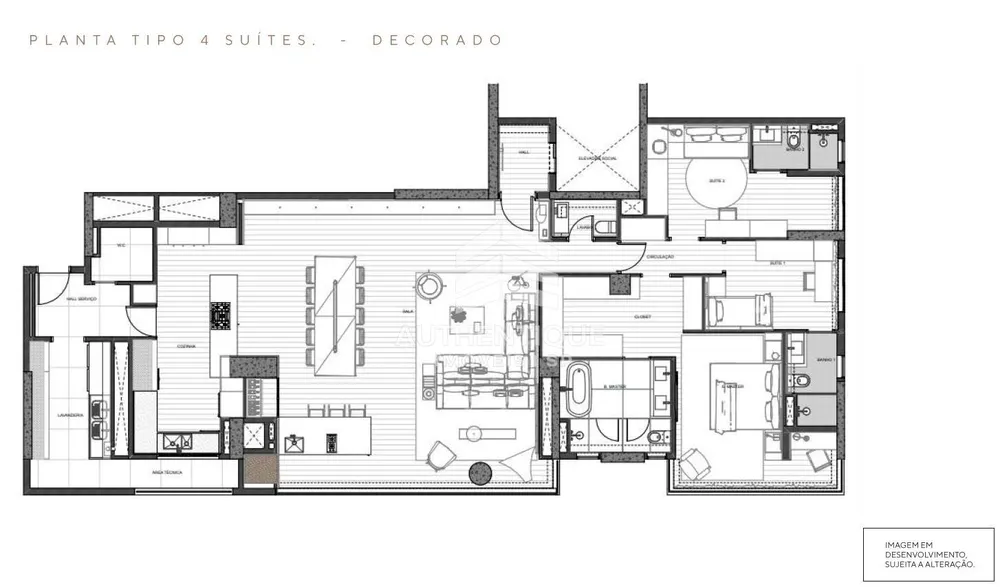 Apartamento, 3 quartos, 213 m² - Foto 15