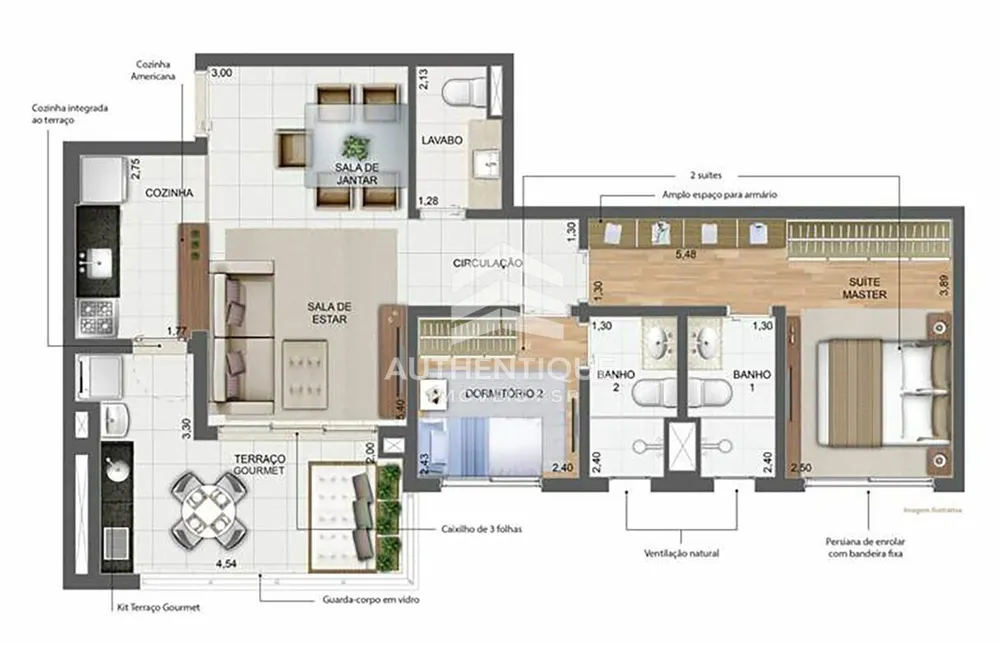Apartamento, 3 quartos, 111 m² - Foto 22