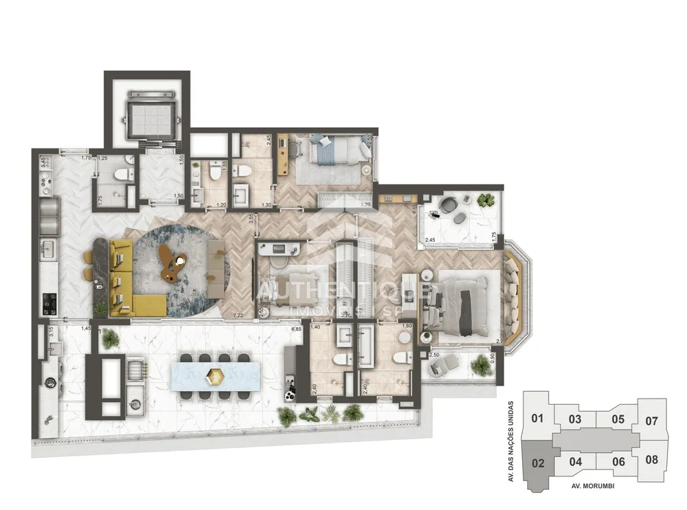 Apartamento, 3 quartos, 144 m² - Foto 14