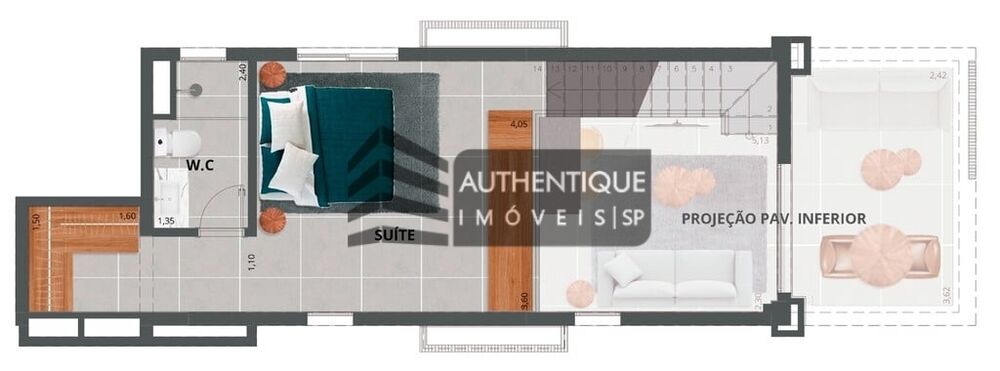 Apartamento, 1 quarto, 48 m² - Foto 21