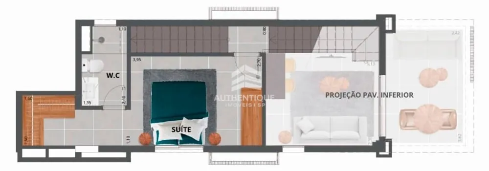 Apartamento, 1 quarto, 48 m² - Foto 24
