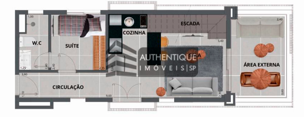 Apartamento, 1 quarto, 48 m² - Foto 18