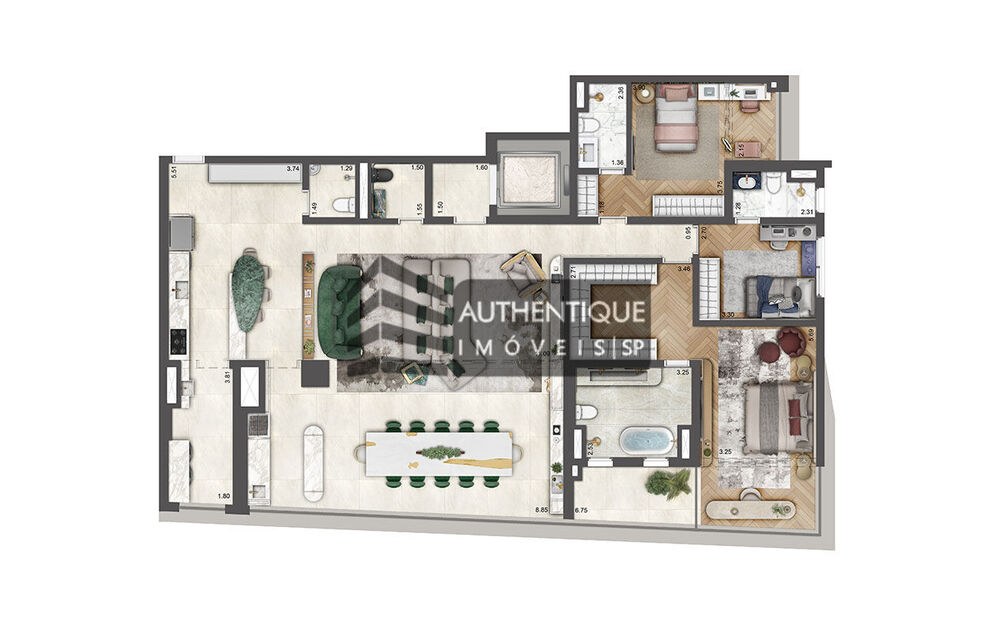 Apartamento, 4 quartos, 199 m² - Foto 16