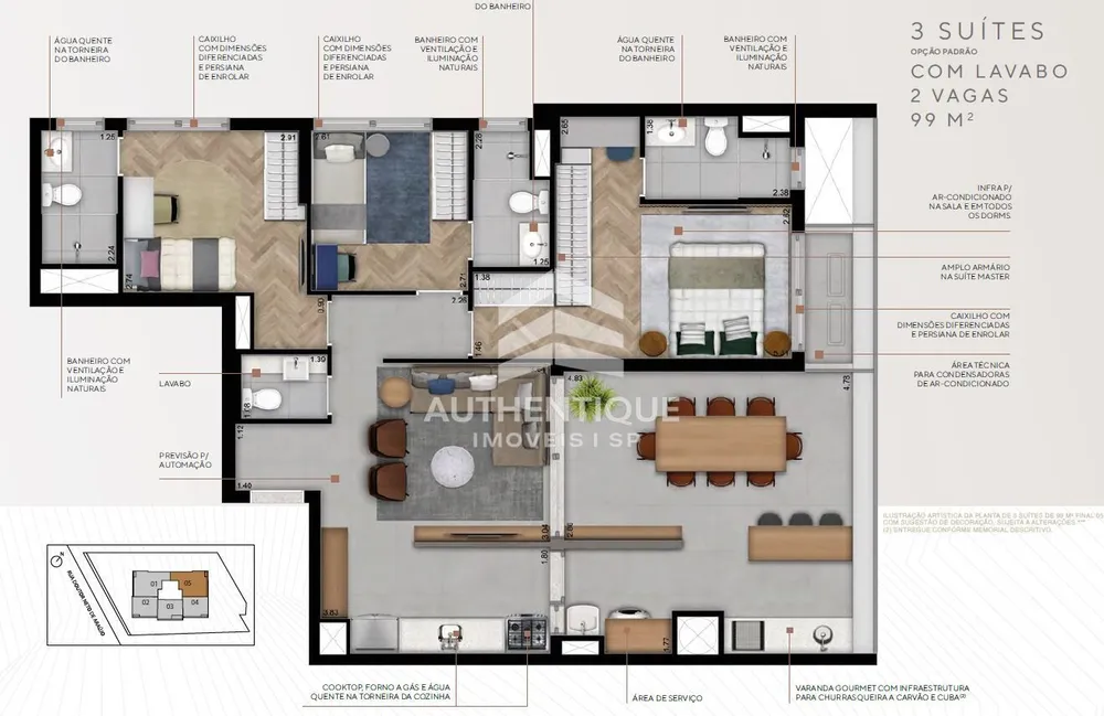 Apartamento, 1 quarto, 33 m² - Foto 14